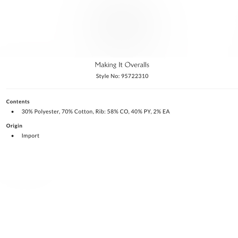 NWT Free People Movement M Making It Overalls in Heather Gray Combo New $168 - Picture 10 of 10